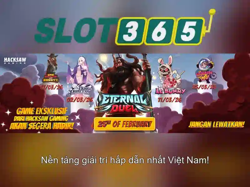 Slot365 là nền tảng trò chơi xèng trực tuyến nổi bật
