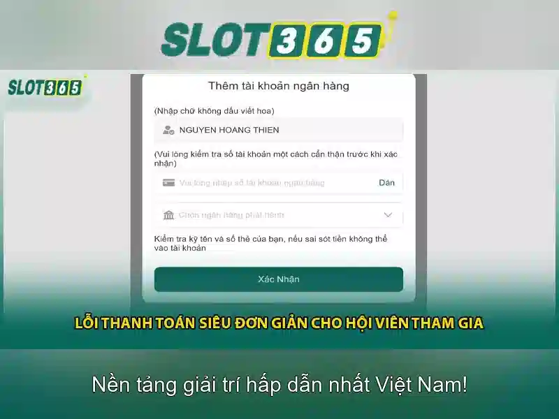 Slot365: Nền tảng trò chơi slot trực tuyến phổ biến